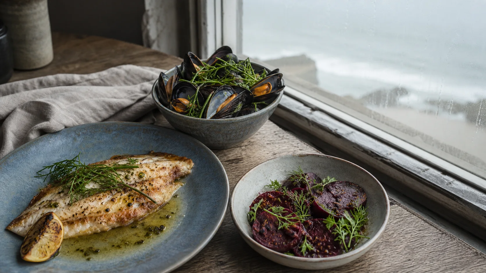 North Sea dishes at Dune and Ember